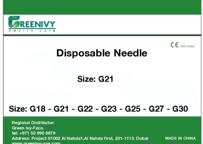 Greenivy Disposable Needle