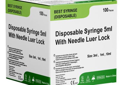Greenivy Disposable syringe with needle luer lock