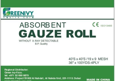 Greenivy Gauze Roll Wihtout X-Ray Detectable