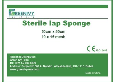 Greenivy Sterile lap sponge